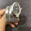 Дизайнерские женские часы Montre Fashion Snake Watch Toping Serpentine Watch с Diamond Womens Watchs Классические браслет -связки Spring Strap Relojes