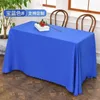Table Cloth Conference Art Business Room El Tablecloth H Activity Office Exhibition Rectangular Style Blue