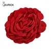 Broches voortreffelijk 10 cm bloembroche bloem pin vakmanschap mesh revers perfect voor feestjes bruiloft