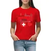Polos da donna Adoro la maglietta della Svizzera, vestiti vintage anime