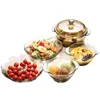 Household Pyrex Bowl Sleeping Fruit Bowl Salad Bowl Soup Bowl Noodle Bowl Tableware