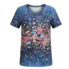 T-shirts masculins T-shirts pour femmes 2023 Blouses d'été Short Slve Tops Ts Pullover Casual Girl Vêtements surdimensionnés Feme