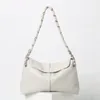 Saglies Designer Borsa di lusso in pelle premium femminile con catena di motivi a scacchi diamanti grande per donne tote