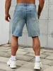 Modeheren gescheurd korte jeans merk kleding Bermuda zomer katoen shorts ademende denim streetwear shorts man 240429