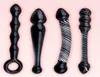 Czarne kryształowe koraliki analne szklane tyłek wtyczka gejowska prostata masaż pochwy dildo dla dorosłych zabawki seksualne dla mężczyzn kobieta y2004214173289
