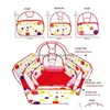 Baby Rail 1.5M Playpen With Basket Hoop Folding Ocean Ball Large Pit Portable Pool Cl Tunnel Cam Tent Toys For Drop Delivery Gifts To Dhyli