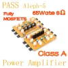Amplificateurs mofipass aleph5 a5 entièrement mosfets classe un kit de bricolage d'amplificateur de puissance
