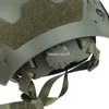 Tactical Casco rápido Tiro ajustable Hunting CS CS Cabellado Equipo de protección Pintball Combate Sports Helmets 240428