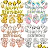 Party Decoration Set Birthday Heart-Shaped Happy Star Shape Birthday Letter Latex Balloon Bedroom Decor Surprise Th1386 S Drop Deli DHVN1
