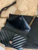 Prachtige en nobele damesschoudertas crossbody tas lederen tas 2024 godin queen keten crossbody tas hoogwaardige aaahhh 779430