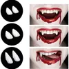 Party Decoration Vampire Teeth Fangs Dentures Props Halloween Costume FALSE SOLID GLUE DRECHED ROLLE PLAYING