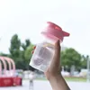 Симпатичная бутылка с водой для девушки на напитках утечка спортивных бутылок белка шейкер