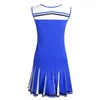 Girls Cheerleading sukienka Glee Style Cheerleading School Team Cheerleading Dress Fantasy Dress High School Glee Club Odzież 240425