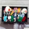 Épingles broches épingles de mode pour femme es filles modèles de dessins animés en acrylique Broche Hat de laine vêtements joelry accessoires cadeaux de Noël dhkmg