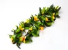 6070 cm2 pies coronas de hoja dicroica con flores de jazmín 12pcslot flores de estilo hawaii para la decoración de la fiesta de la boda5230576