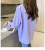 Costumes de femmes Blazers for Woman Office Offits Femmes Business Business Casual Coats in Blazer Purple Suit Top