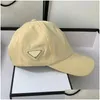 Ball Caps High Quality Street Fashion Baseball Hats Mens Womens Sports 6 Colors Forward Cap Casquette Designer Adjustable Trucker Drop Otzpc