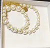 Nuova catena di collana di perle per donna amante braccialetto Fashion wild Personality Gioielli Supply8555779