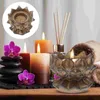 Candele per candele 1pc Cangoli in ceramica Adornment Creative Lotus Holdish Decor