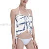 Stripe Sexy Women Cover Up Wrap Mailwwear Swearweo Pareo Scarpe Sarong Beachwear Casual Simple Blue Bikini Cover-up Skirt Swirksuit