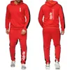 Мужские спортивные костюмы 2024 Kyokushin Karate Fashion Men Men Suit Set Sets Hoodie с твердым цветом с капюшоном.