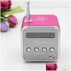 Radio TDV26 Mini ricevitore Wireless SERS Digital FM per PC Telefono MP3 Music Player Support MicroSD Card 230331 Droping Electroni Electroni Dhllr