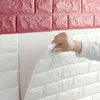 1PCS 70x38CM 3D Cegły papier ścienny