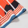 Letnia męska koszulka designerka drukowana litera guzika kardigan swobodna luźna wersja Polo krótkie rękaw hawajskie lapy moda mody mody Seria pływakowa M-3xl f18
