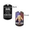 Presidentiële verkiezing Patriottische hanger ketting Trump President US Flag Pendants 0509 0510