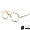 Солнцезащитные очки дизайнерская мода сексуальная леди круглые женщины винтажные градиентные жемчужные хрустальные рамки очки солнечные очки для женского FML 2624