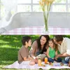 Table Cloth Waterproof Oil-Proof PVC Tablecloth Rectangle Checkered Covers Decorative Picnic Multipurpose