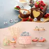 Forniture per feste da 35 pezzi per cupcake toppers balloni fai -da -te toppers acrilico di buon compleanno torta topper tema