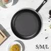 Pans 3Pcs Nonstick Frying Pan Skillet Portable For Stovetop Sauce With Heat Resistant Handle Heating Saute Fry