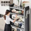 Kök förvaringsgolv Standing Multi-Layer Hushållsskåp