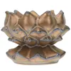 Candele per candele 1pc Cangoli in ceramica Adornment Creative Lotus Holdish Decor