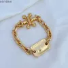 Braceletas Charm Dafu Df Tbins Style High Beauty Beauty Cobre Gold Gold Magneticle Pareja Pulsera Pulsera