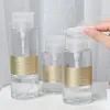 Storage Bottles 1pcs Refillable 150/200/300ml Pump Bottle Dispenser Reusable Empty Plastic Nail Polish Remover Container