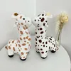 35 cm giraf schattige pluche poppen baby kinderen schattig dier zacht katoen gevuld zacht speelgoed slaapmaatje cadeau meisje meisje kinderen kawaii speelgoed
