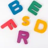 Blocks Vente chaude 180 PCS WOODEN JIGSAW ALPHABET BANDE Set coloré bébé Montessori Toys éducatifs pour les enfants apprenant le jeu de développement