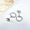 Boucles d'oreilles en acier inoxydable de style Instagram Mentes en acier inoxydable