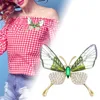 Broches 2x Butterfly Brooch Pin Aley Lapel para novio de novia femenino