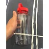 Vattenflaskflaskor ADT utomhus Sport Fitness Color Plastic Space Cup Lätt att bära antikorrosiv uppsättningar Drop Delivery Sports CA DHFZX