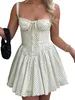 CHQCDARLYS MULHER SQUECO BUSTO A-LINE A-LINE VESTIDOS SEXIS