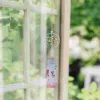 Dekorationen Wind Chime Bell Japanische Glas CHIMES Gartenglocken hängen Ornament Outdoor -Stil Anhänger Dekorative Furin Gute Ornamente Blume Blume