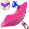 Sekspeelgoed Massager slipje Vibrator Invisible Sucking Women Clitoris Stimulatie App Bluetooth Wireless Control Toys1754186666