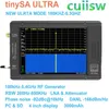 Tinysa Ultra 100KHz-5.3GHz4inchディスプレイハンド保持された小さなスペクトルアナライザーRFジェネレーター付きバッテリー240429