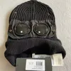 Tactische kap twee lens windbreker beanies buiten katoen gebreide mannen masker casual mannelijke skl caps hoeden zwart grijs leger groene druppel levering otu14