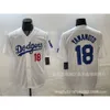 Dodgers Yamamoto Angeles Yamamoto Yuzuru ricamato da uomini di Jersey