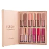 Cross Border Hot Selling Handaiyan12 Color Book Lip Gloss Set Matte Pearl Non Stick Cup Lip Gloss Lipstick Groothandel