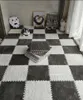 Tapetes 10pcs Soft Plush Living Living Carpet Eva Foam Baby Play Mat Tiles entrelaçar piso Puzzle Kids Magic Patchwork Playmat 30 cm